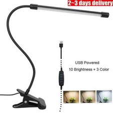 USB Clip On Desk Lamp Flexible