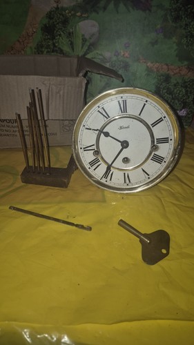 Hermle clock movement - clock,