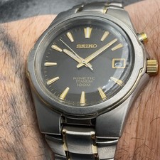 Mens Vintage Seiko Kinetic