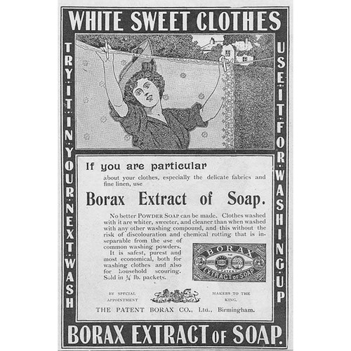Borax extract soap - borax,