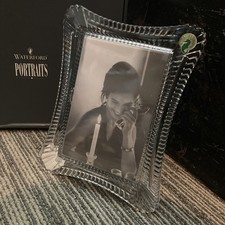 Waterford Crystal Wellesley Portraits Picture Frame Glass New  4x6 Boxed