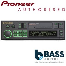 Pioneer SXT-C10PS - Retro Cassette Style Bluetooth DAB+ Radio USB AUX Car Stereo