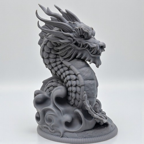 Oriental chinese dragon statue - chinese,