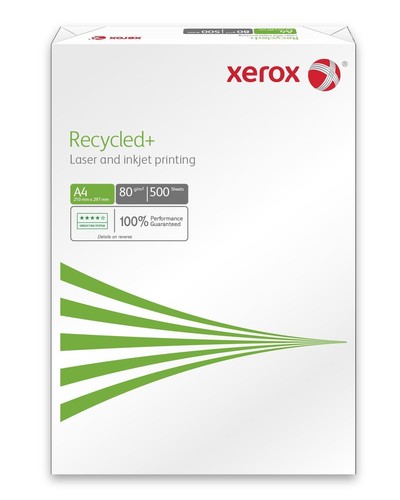 Xerox recycled 80gsm - xerox, a4