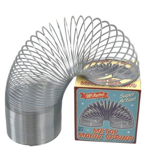 7cm large metal spring classic - metal,