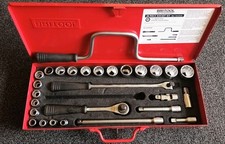 Britool NA354A 1/2" Drive Britool Socket Set Metric 28 Piece Complete England