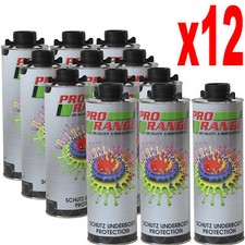 12 x Car Body Schutz Black Underseal 1 litre Textured Underbody Coating 3M