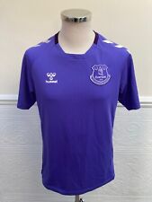 Hummel Everton Away 2021-2022 Purple Training Shirt Jersey Camisa Size Medium