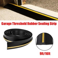 Garage Door Floor Threshold Weather Seal HEAVY DUTY RUBBER Draught Excluder UK