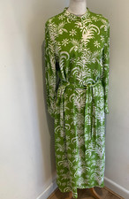 ZARA maxi midi shirt dress M