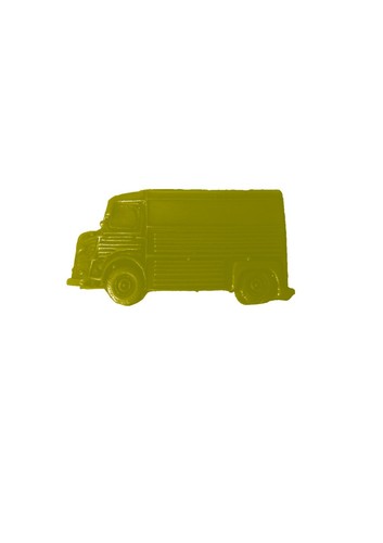 Ref43 french car van gold - car,