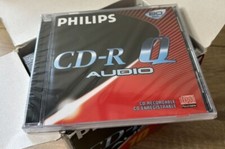 PHILIPS CD-RQ AUDIO Digital 80 min Blank CD-R Audio NEW