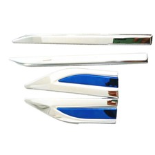 4Pcs Car Side Body Fender Trim