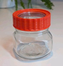 Ravenhead Kilner Jar. Orange Screw Top Storage Jar (X1) 500ml 1970s. VGC!