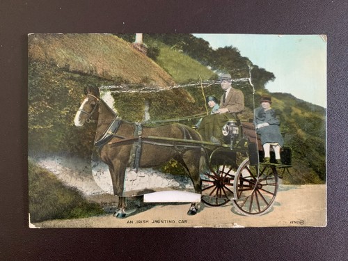 Irish jaunting car - irish, vintage