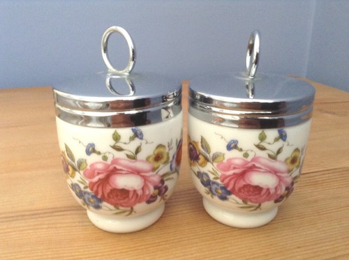 Two royal worcester egg - two,