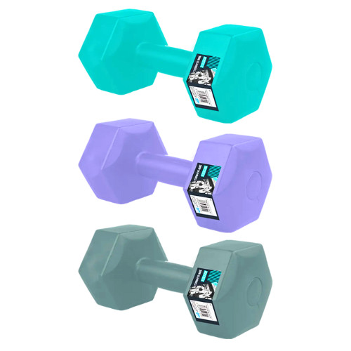 6kg dumbbells set home gym - 2/4/6kg,