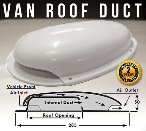 Low profile white roof air - low,