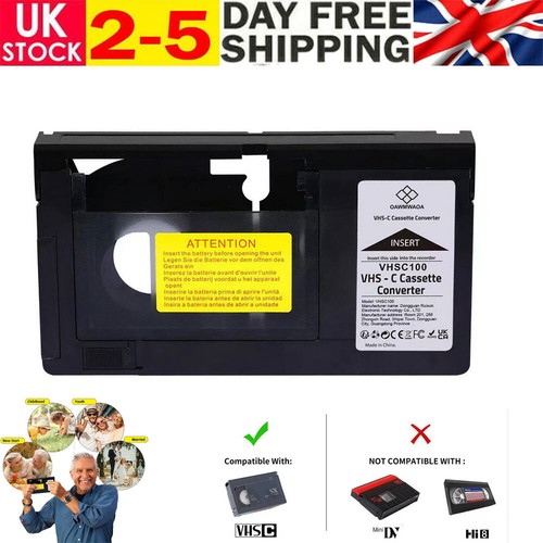 Vhs vhsc tape converters - vhsc,