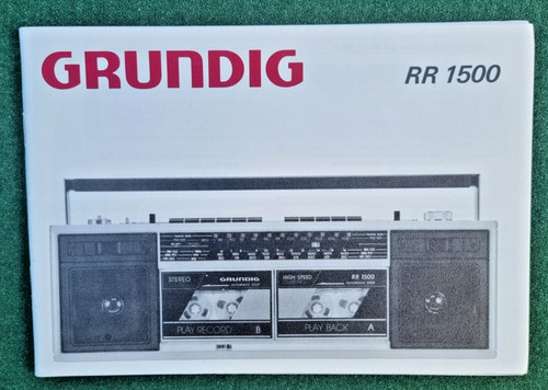 Vintage grundig 1500 - grundig,