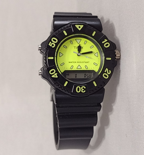 Men rare timex diver watch - men's, diver's