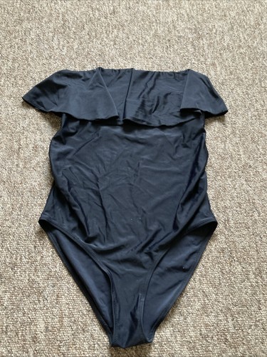 Ruffle maternity swimsuit - ruffle,