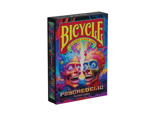 Bicycle psychedelic playing - psychedelic,