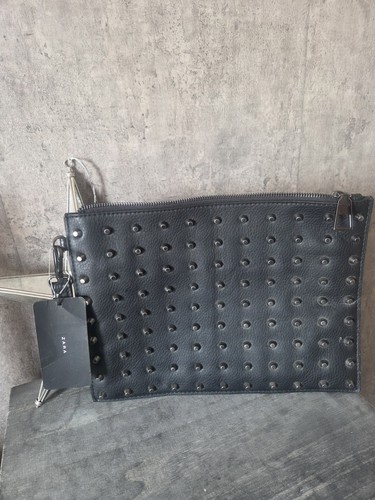 Zara nwt black studded - black,