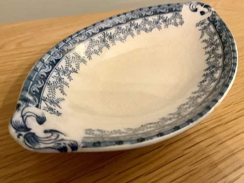 Maling cetem ware oval dish - maling,