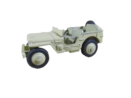 336w dinky transformed jeep - dinky,