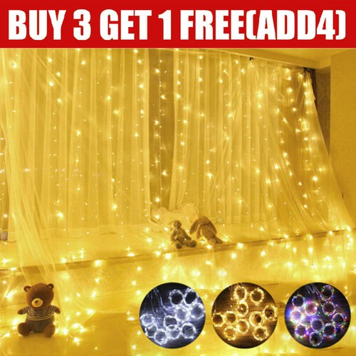 300led curtain fairy lights - curtain,