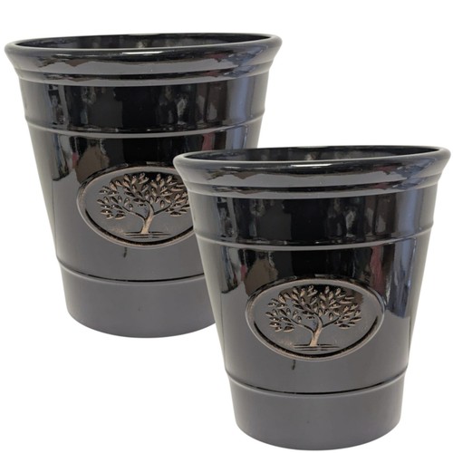 Set olive black - 2, plastic