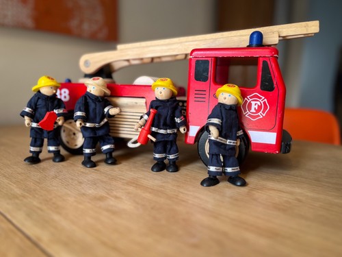 Pintoy wooden fire - wooden, and