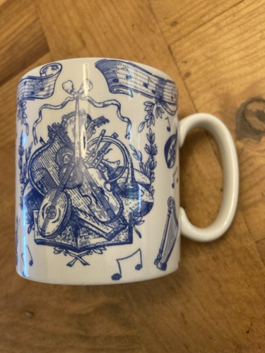 Spode musical instruments mug - instruments,