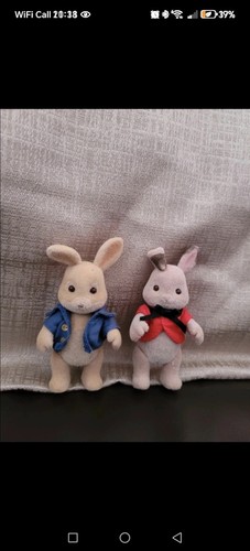 Peter rabbit flopsy poseable - peter,