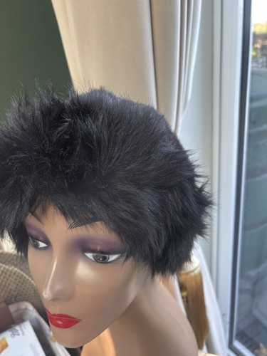 Faux fur hat russian - faux,
