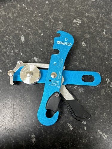 Self braking descender - braking, 9-12mm