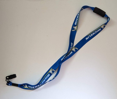 New michelin lanyard blue logo - new,