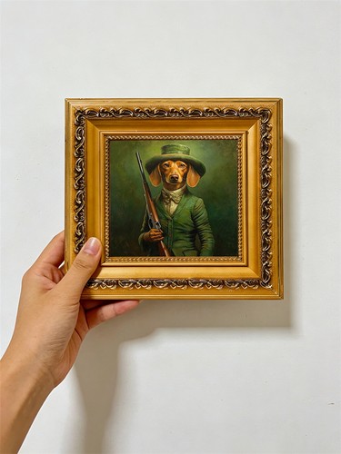 Vintage framed gentleman - vintage,