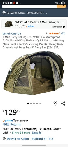 Carp man bivvy fishing - carp,
