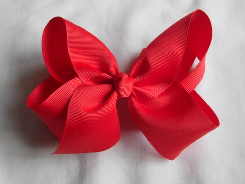 Big bow hair pin - 6",