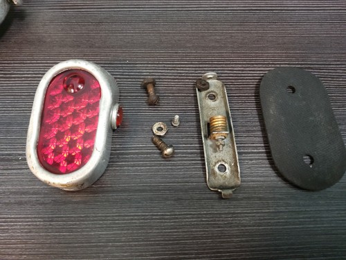 Old rear light moped - rear,