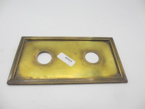 Vintage brass light switch - brass,