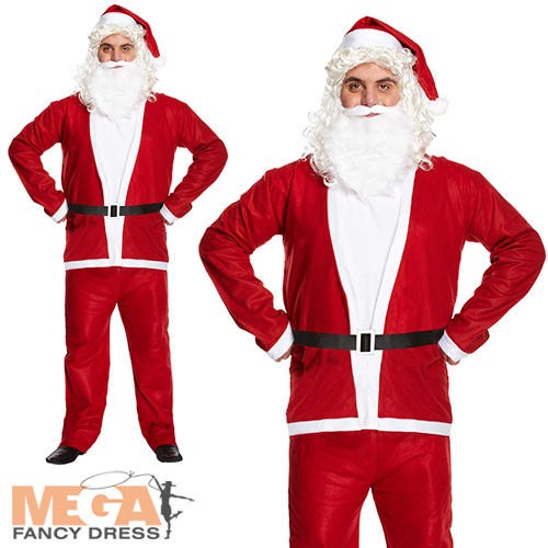 Santa claus suit mens fancy - claus,