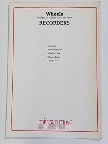 Wheels recorder trio - recorder,