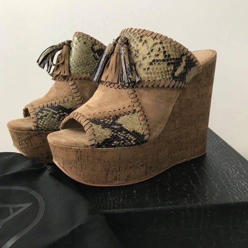 Ash blondie bis wedge sandals - wedge,
