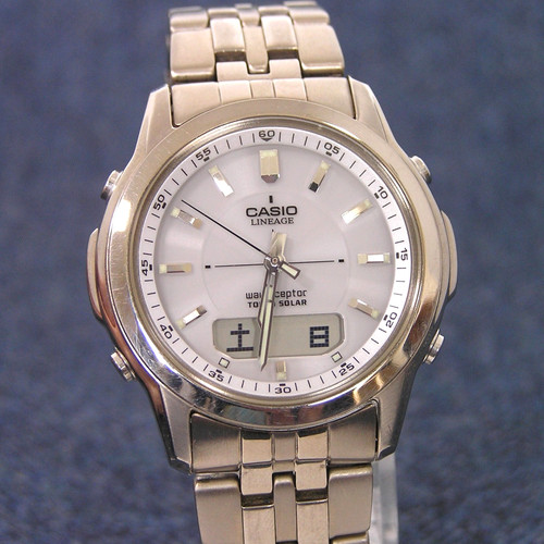 Casio lineage lcw 100t - casio, lcw-100t