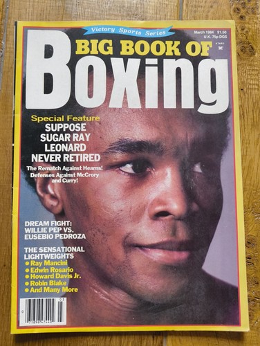 Big book boxing magazine - of,
