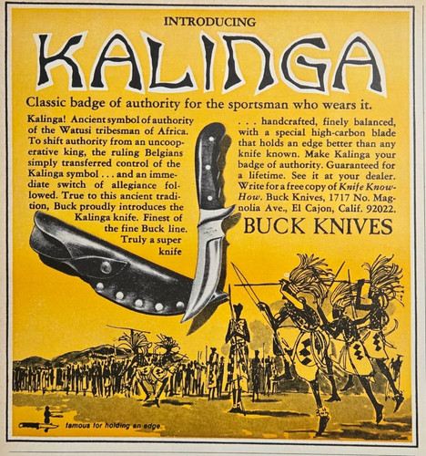1970 buck kalinga print - buck,