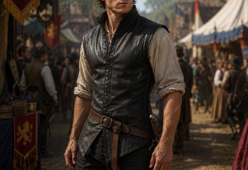 Men medieval leather - medieval,